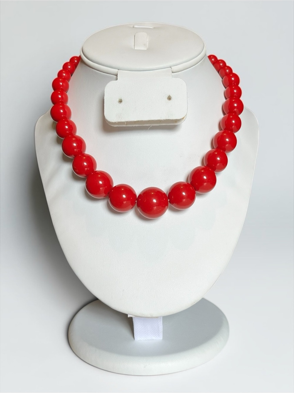 🍭5 for $20🍭 Chunky Red Acrylic Beaded Necklace CC X
